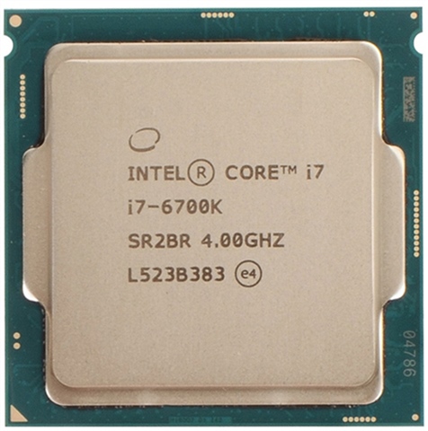 Intel Core i7-6700 6個セット。 Intel CPU Core i7-6700 3.40Ghz SR2L2 LGA1151 6MB 8GT/s Processore